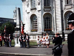 1st Polish Armoured Division Remembrance day Cardiff