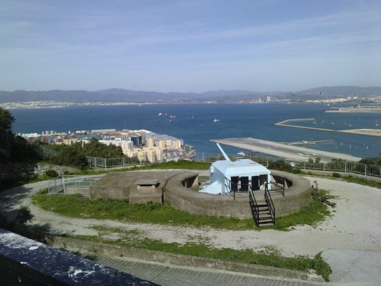 rock of Gibraltar ww2 guns