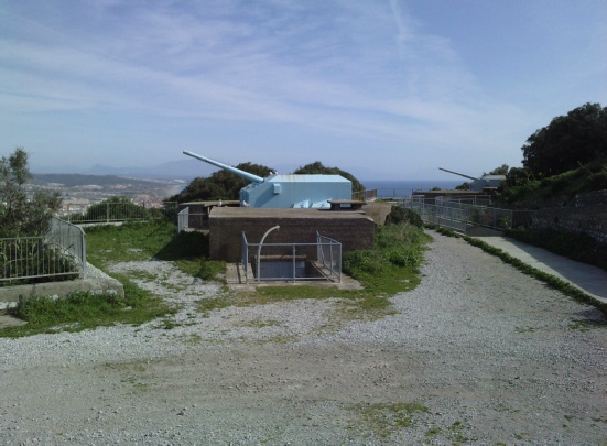 rock of Gibraltar ww2 guns