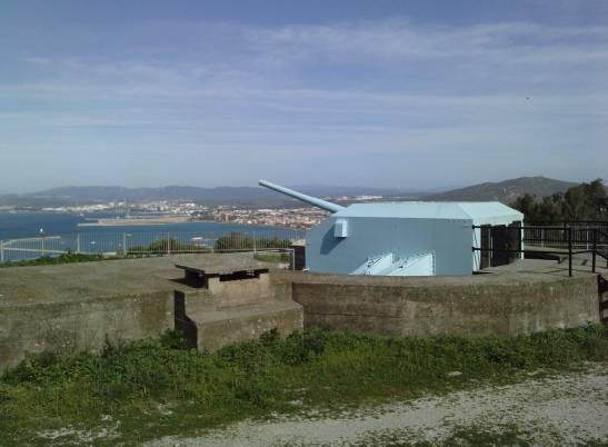 rock of Gibraltar ww2 guns