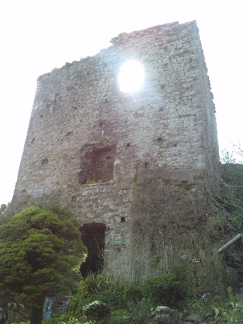 usk castle south wales